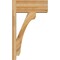 Ekena Millwork Legacy Block Rough Sawn Outlooker, Western Red Cedar, 8"W x 18"D x 30"H OUT08X18X30LEC05RWR - alternate 4